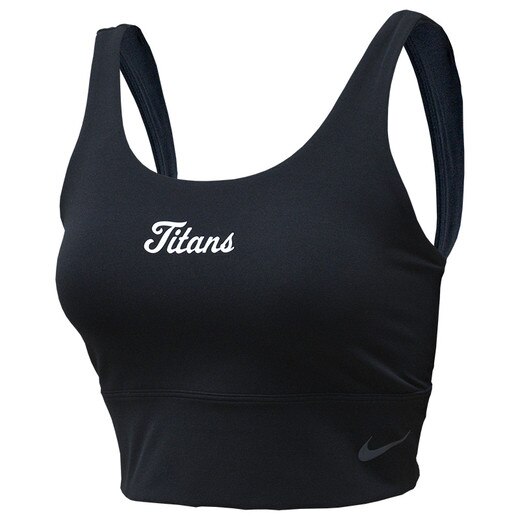 Titans Nike Pro Motion Sports Bra - Black